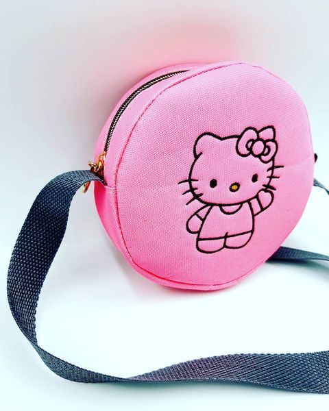 Дитяча сумочка кругла Hello Kitty, маленька сумочка Hello Kitty фото