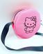 Дитяча сумочка кругла Hello Kitty, маленька сумочка Hello Kitty фото 4