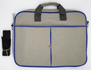 Сумка для ноутбука 15.6" сіра з синім FS15P0308GrBl FS15P0308GrBl фото
