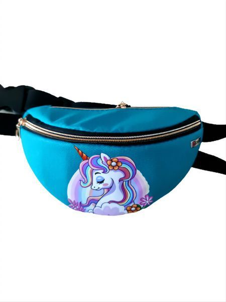 Бананка єдиноріг. Дитяча поясна сумка Unicorn 1357835265 фото