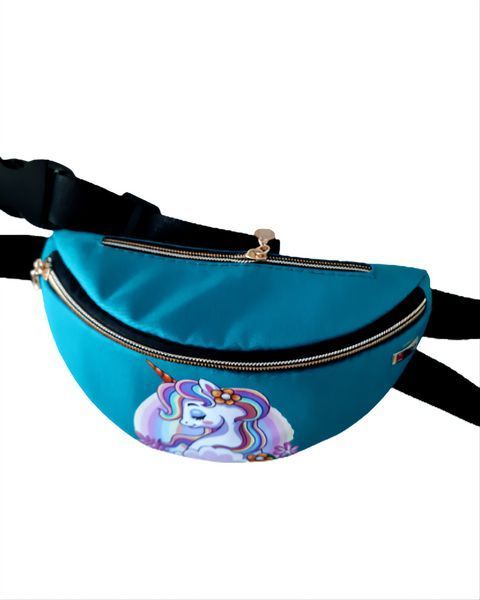 Бананка єдиноріг. Дитяча поясна сумка Unicorn 1357835265 фото