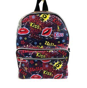 Рюкзак молодіжний колоьоровий Kiss фото